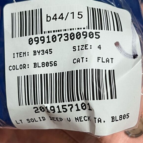 J. Crew Long Torso Swimsuit High-support cross-back one-piece Blue Size 4 NWT - Picture 8 of 9